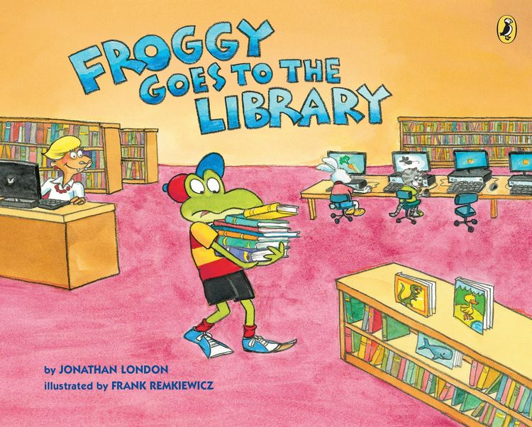 Produktbild: Froggy Goes to the Library