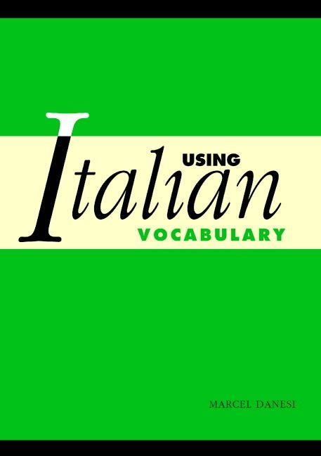 Produktbild: Using Italian Vocabulary