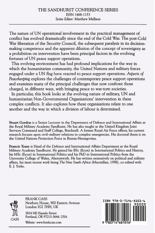 Produktbild: Aspects of Peacekeeping