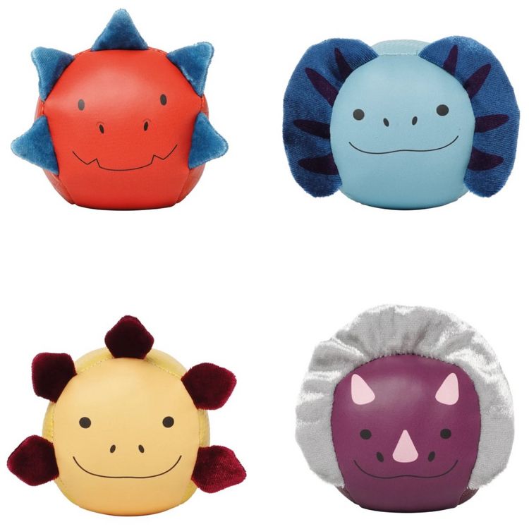 Produktbild: Dooballs - Set aus 4 Kuschelb&auml;llen -Dino Friends