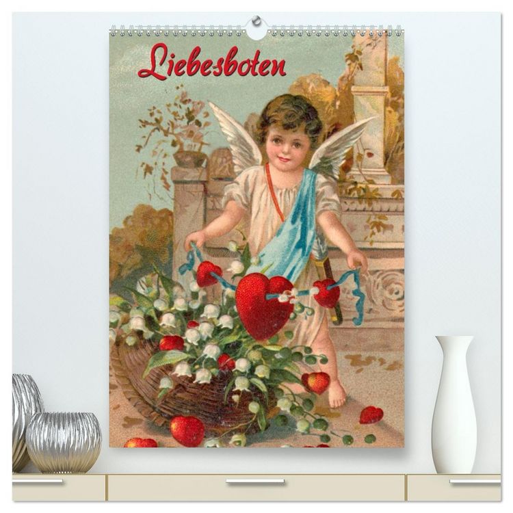 Produktbild: Liebesboten (hochwertiger Premium Wandkalender 2026 DIN A2 hoch), Kunstdruck in Hochglanz