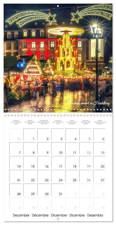 Produktbild: The colorful city of Heidelberg (Wall Calendar 2026 12 &times; 12 Inch) CALVENDO 12 Month Wall Calendar