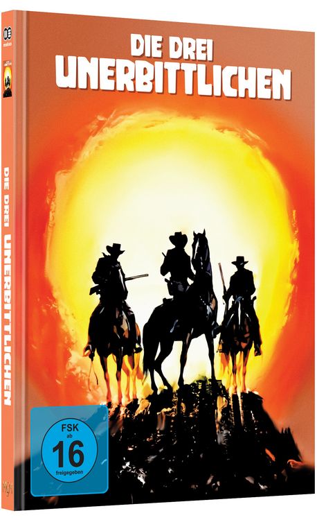 Produktbild: Die drei Unerbittlichen - Mediabook - Cover A - Limited Edition (Blu-ray+DVD)