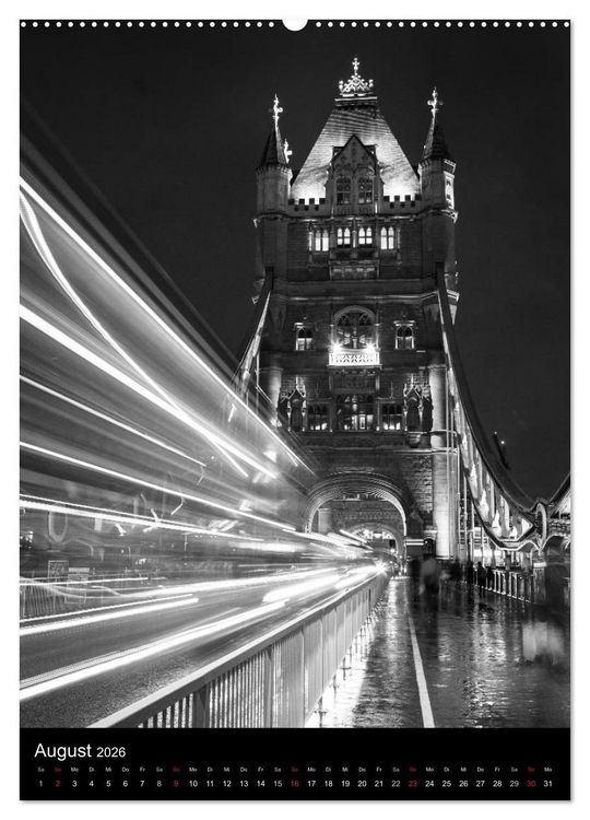Produktbild: Big City London (Wandkalender 2026 DIN A2 hoch), CALVENDO Monatskalender