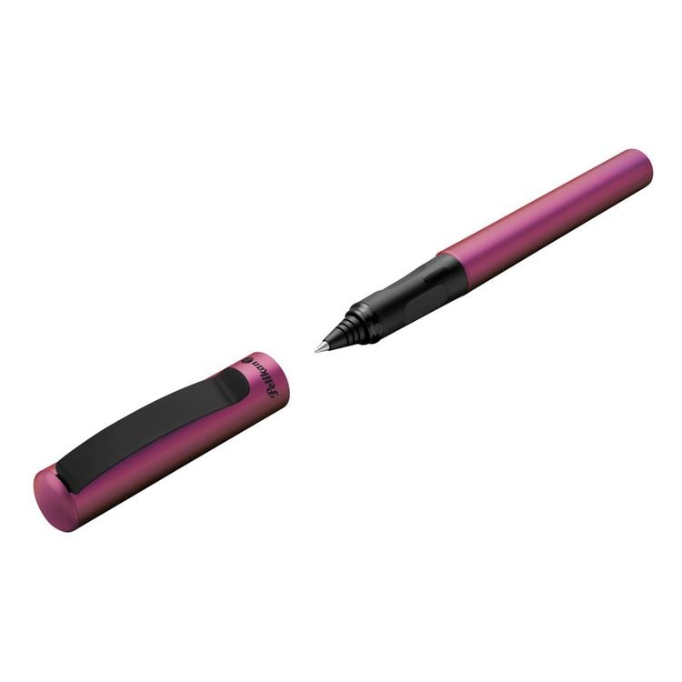 Produktbild: Pelikan Tintenroller Pina Colada Holo 0,7mm inkl Tintenpatrone pink Faltschachtel