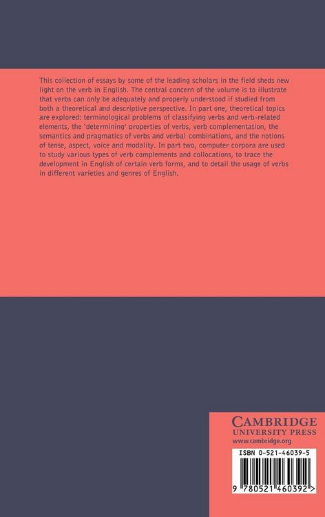 Produktbild: The Verb in Contemporary English