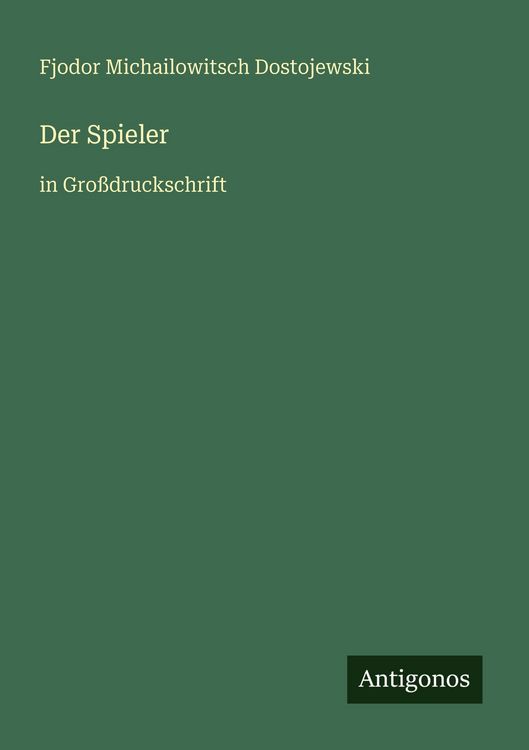 Produktbild: Der Spieler