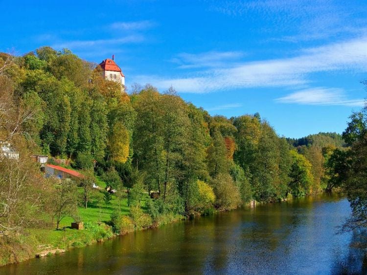 Produktbild: CALVENDO Puzzle Schloss Wolkenburg | 1000 Teile Lege-Gr&ouml;&szlig;e 64x48cm Foto-Puzzle f&uuml;r gl&uuml;ckliche Stunden