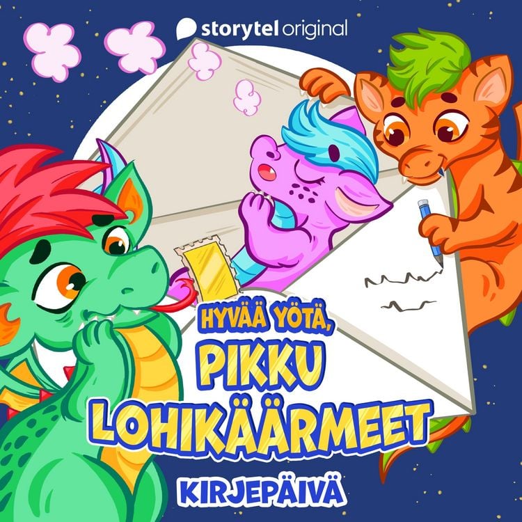 Produktbild: Hyv&auml;&auml; y&ouml;t&auml;, pikku lohik&auml;&auml;rmeet K1O3