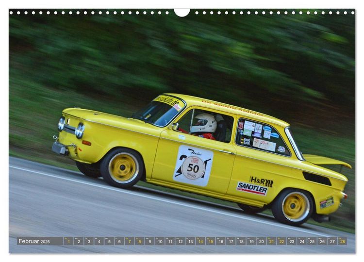 Produktbild: Ein W&auml;lderporsche - NSU Reich TT (Wandkalender 2026 DIN A3 quer), CALVENDO Monatskalender