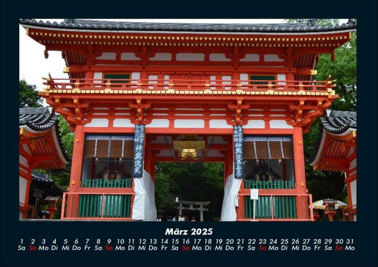 Produktbild: Tempel 2025 Fotokalender DIN A4