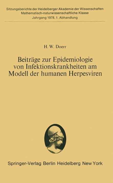 Produktbild: Beitr&auml;ge zur Epidemiologie von Infektionskrankheiten am Modell der humanen Herpesviren