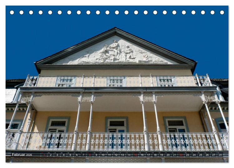 Produktbild: Bad Pyrmont - eine Kurstadt mit Flair (Tischkalender 2026 DIN A5 quer), CALVENDO Monatskalender