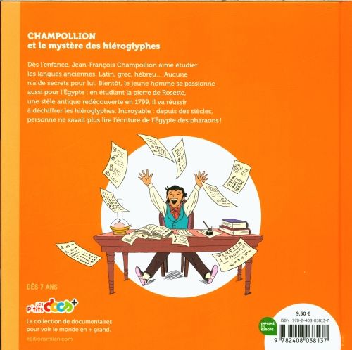 Produktbild: Champollion : et le myst&egrave;re des hi&eacute;roglyphes