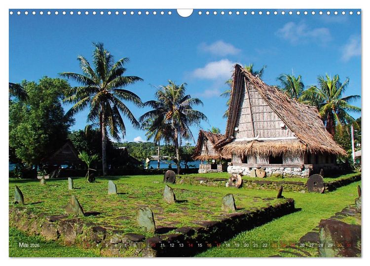 Produktbild: Mikronesien: Yap und Palau (Wandkalender 2026 DIN A3 quer), CALVENDO Monatskalender