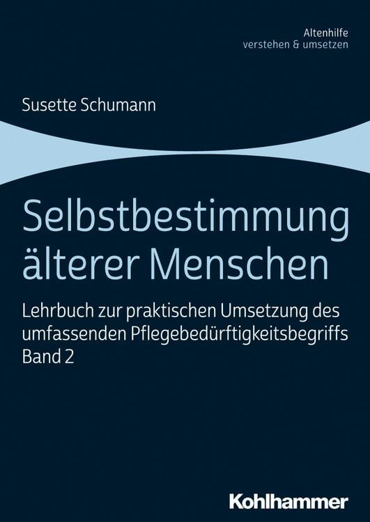 Produktbild: Selbstbestimmung älterer Menschen