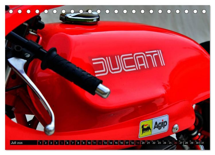 Produktbild: Ducati 500 Sport Desmo (Tischkalender 2026 DIN A5 quer), CALVENDO Monatskalender
