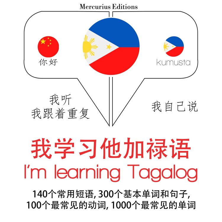 Produktbild: I am learning Tagalog