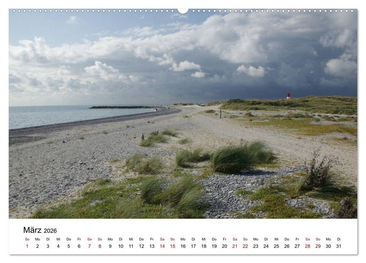 Produktbild: Deutsche Hochseeinsel Helgoland (hochwertiger Premium Wandkalender 2026 DIN A2 quer), Kunstdruck in Hochglanz