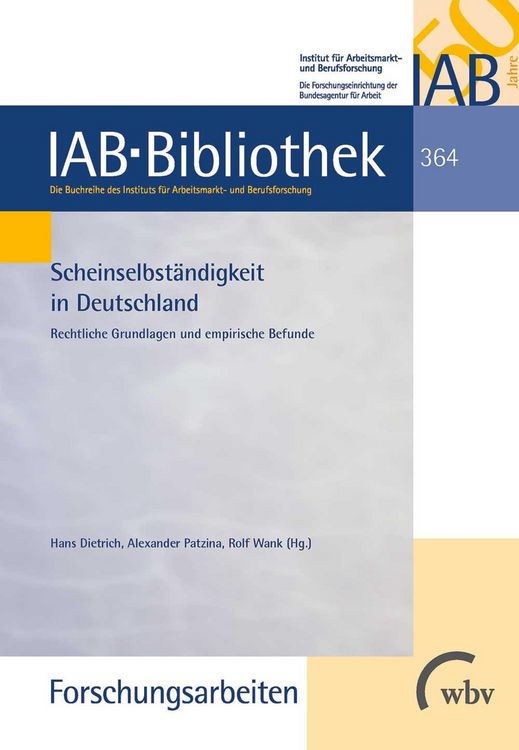 Produktbild: Scheinselbst&auml;ndigkeit in Deutschland