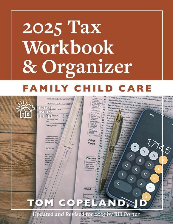 Produktbild: Family Child Care 2025 Tax Workbook and Organizer