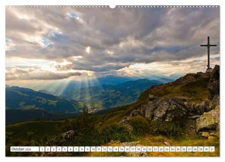 Produktbild: Wagrain Kleinarl im sch&ouml;nen Salzburger Land (Wandkalender 2026 DIN A2 quer), CALVENDO Monatskalender