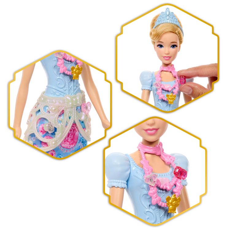 Produktbild: Disney Prinzessin Juwel Reveal Cinderella Puppe