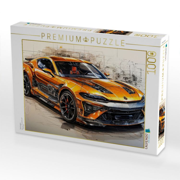 Produktbild: CALVENDO Puzzle Sportwagen | 1000 Teile Lege-Gr&ouml;&szlig;e 64x48cm Foto-Puzzle f&uuml;r gl&uuml;ckliche Stunden