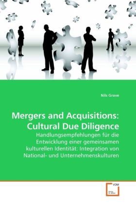 Produktbild: Grave, N: Mergers and Acquisitions: Cultural Due Diligence