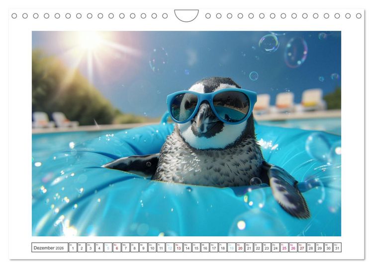 Produktbild: Hei&szlig;er Sommer (Wandkalender 2026 DIN A4 quer), CALVENDO Monatskalender