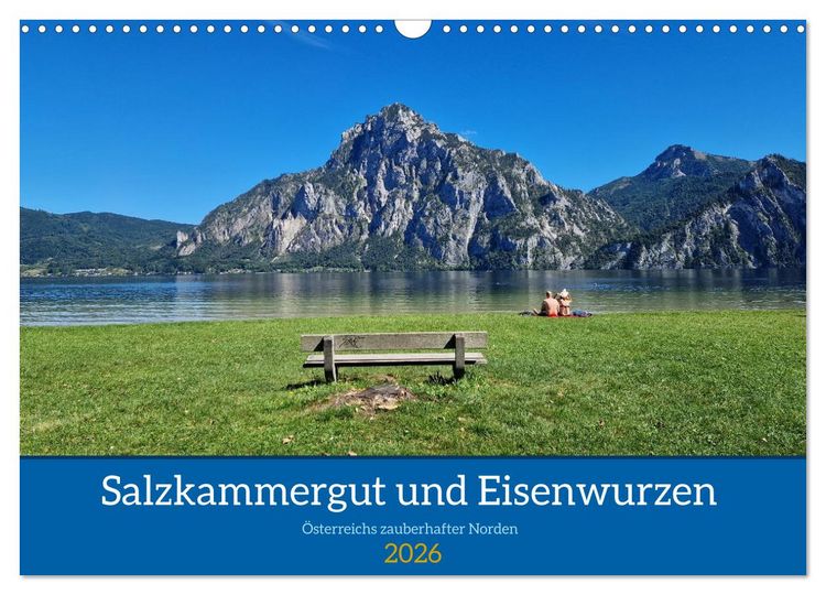 Produktbild: Salzkammergut und Eisenwurzen (Wandkalender 2026 DIN A3 quer), CALVENDO Monatskalender