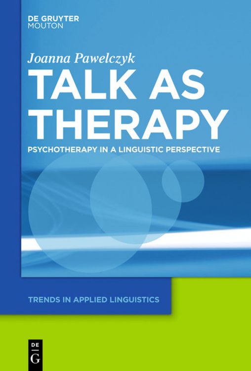 Produktbild: Talk as Therapy