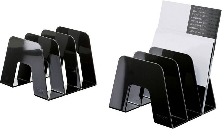 Produktbild: HAN SORTER 16200-13 Stehsammler DIN A4, DIN C4 Schwarz Polystyrol 1 St.