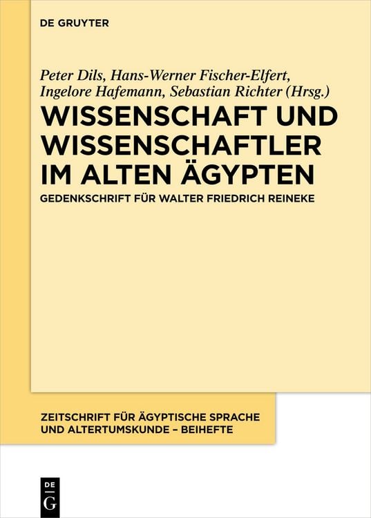 Produktbild: Wissenschaft und Wissenschaftler im Alten &Auml;gypten
