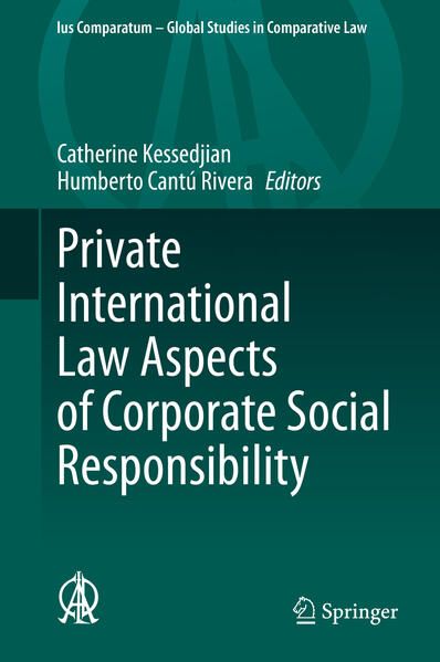 Produktbild: Private International Law Aspects of Corporate Social Responsibility