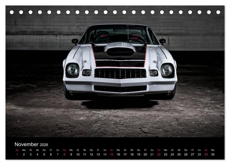 Produktbild: Chevrolet Camaro &acute;79 (Tischkalender 2026 DIN A5 quer), CALVENDO Monatskalender
