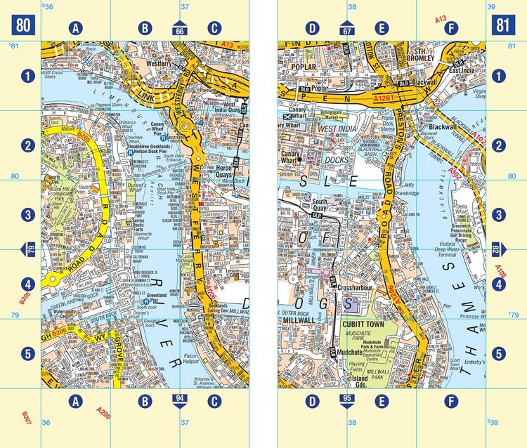 Produktbild: London a-Z Pocket Atl Pb