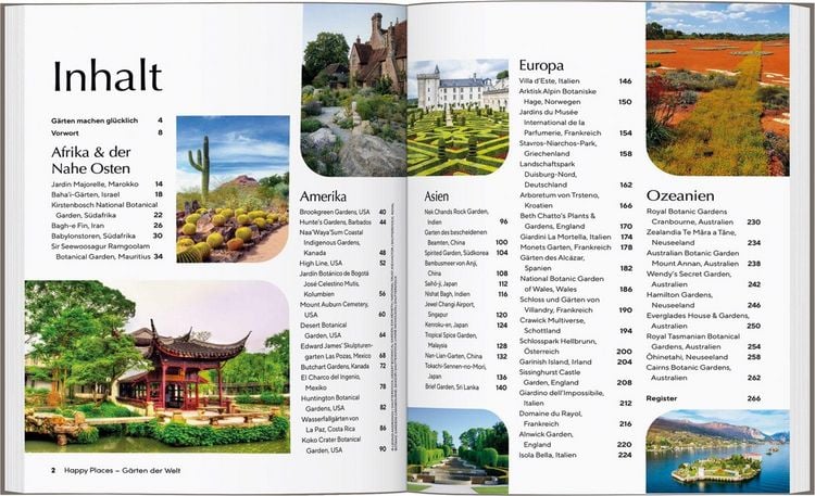 Produktbild: LONELY PLANET Bildband Happy Places G&auml;rten der Welt