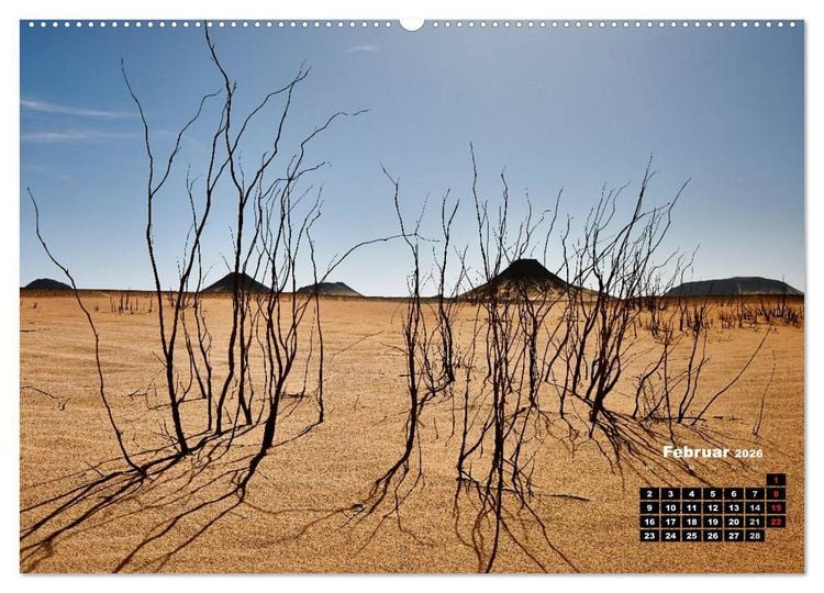 Produktbild: &Auml;gypten &ndash; westliche W&uuml;sten (hochwertiger Premium Wandkalender 2026 DIN A2 quer), Kunstdruck in Hochglanz