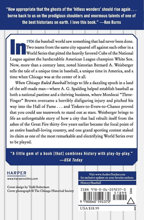 Produktbild: When Chicago Ruled Baseball