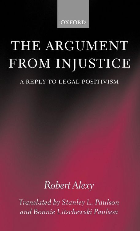 Produktbild: The Argument from Injustice