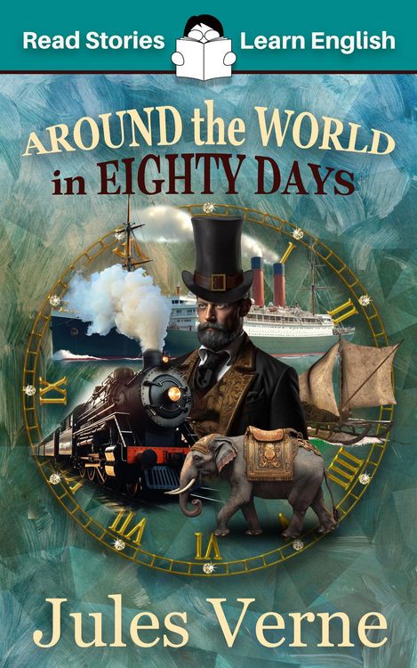 Produktbild: Around the World in 80 Days: CEFR level A2 (ELT Graded Reader)