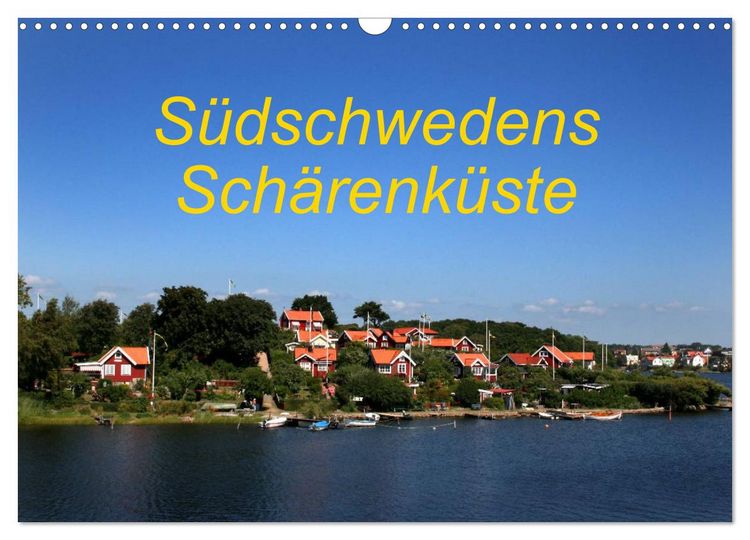 Produktbild: S&uuml;dschwedens Sch&auml;renk&uuml;ste (Wandkalender 2026 DIN A3 quer), CALVENDO Monatskalender