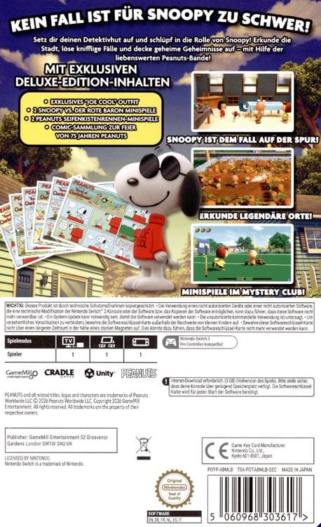 Produktbild: Snoopy & The Great Mystery Club (Deluxe Edition) (Key Card)