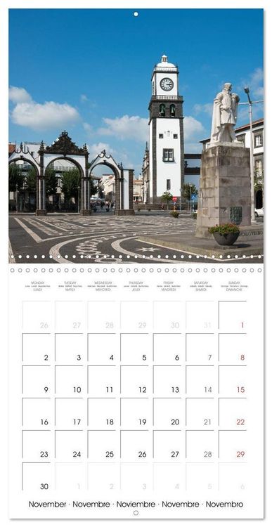 Produktbild: Beautiful Azores (Wall Calendar 2026 12 &times; 12 Inch) CALVENDO 12 Month Wall Calendar