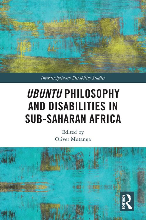 Produktbild: Ubuntu Philosophy and Disabilities in Sub-Saharan Africa