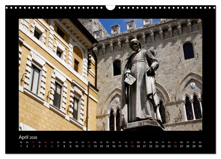 Produktbild: Siena, Perle der Toskana (Wandkalender 2026 DIN A3 quer), CALVENDO Monatskalender