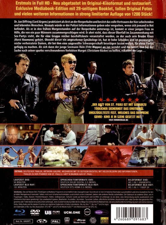 Produktbild: Der Arzt von St. Pauli - Mediabook (+ DVD)