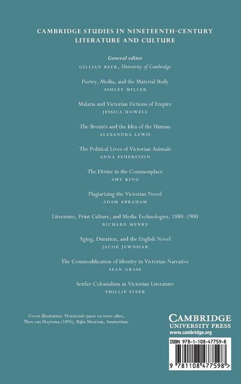 Produktbild: Mimicry and Display in Victorian Literary Culture
