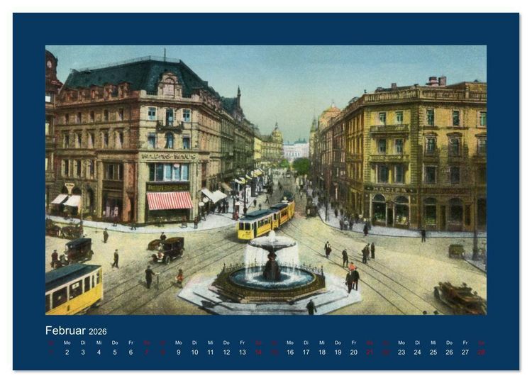 Produktbild: Historisches Frankfurt am Main von 1888 bis 1918 (Wandkalender 2026 DIN A3 quer), CALVENDO Monatskalender